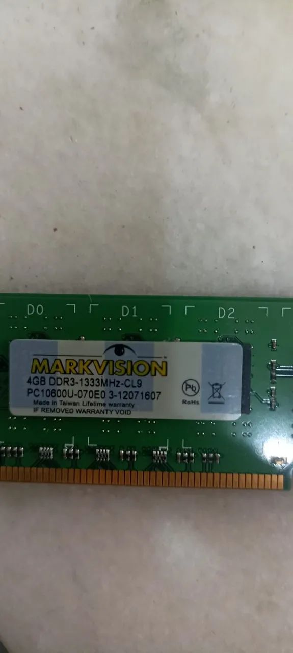 Par de Memória DDR3 4GB 1333  - Foto 3