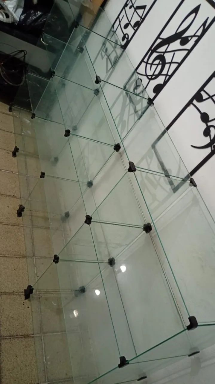 Expositor de vidro - 205 cm × 99 cm - Foto 4