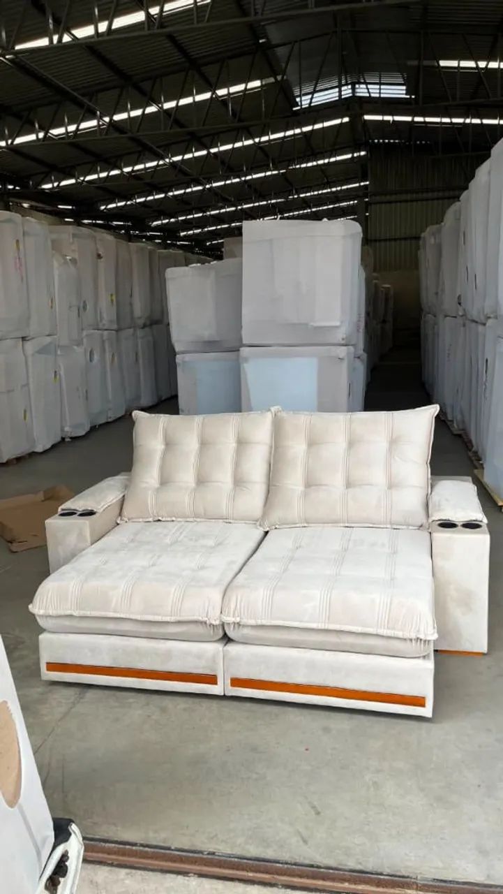Sofa retrátil e reclinável Miriti 