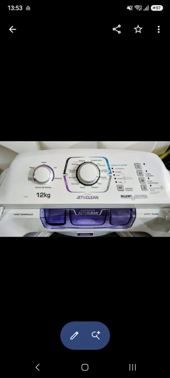 Lavadora de Roupas Electrolux LAC12  - Foto 2