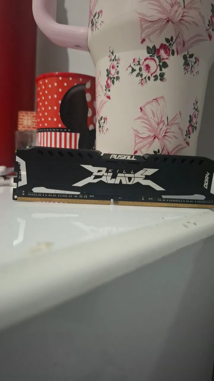 Memória RAM Puskill 8GB DDR4 3200MHz NOVA!! - Foto 2