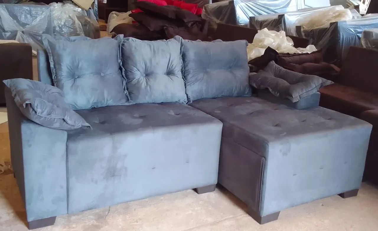Lindo sofá com entrega grátis  - Foto 2