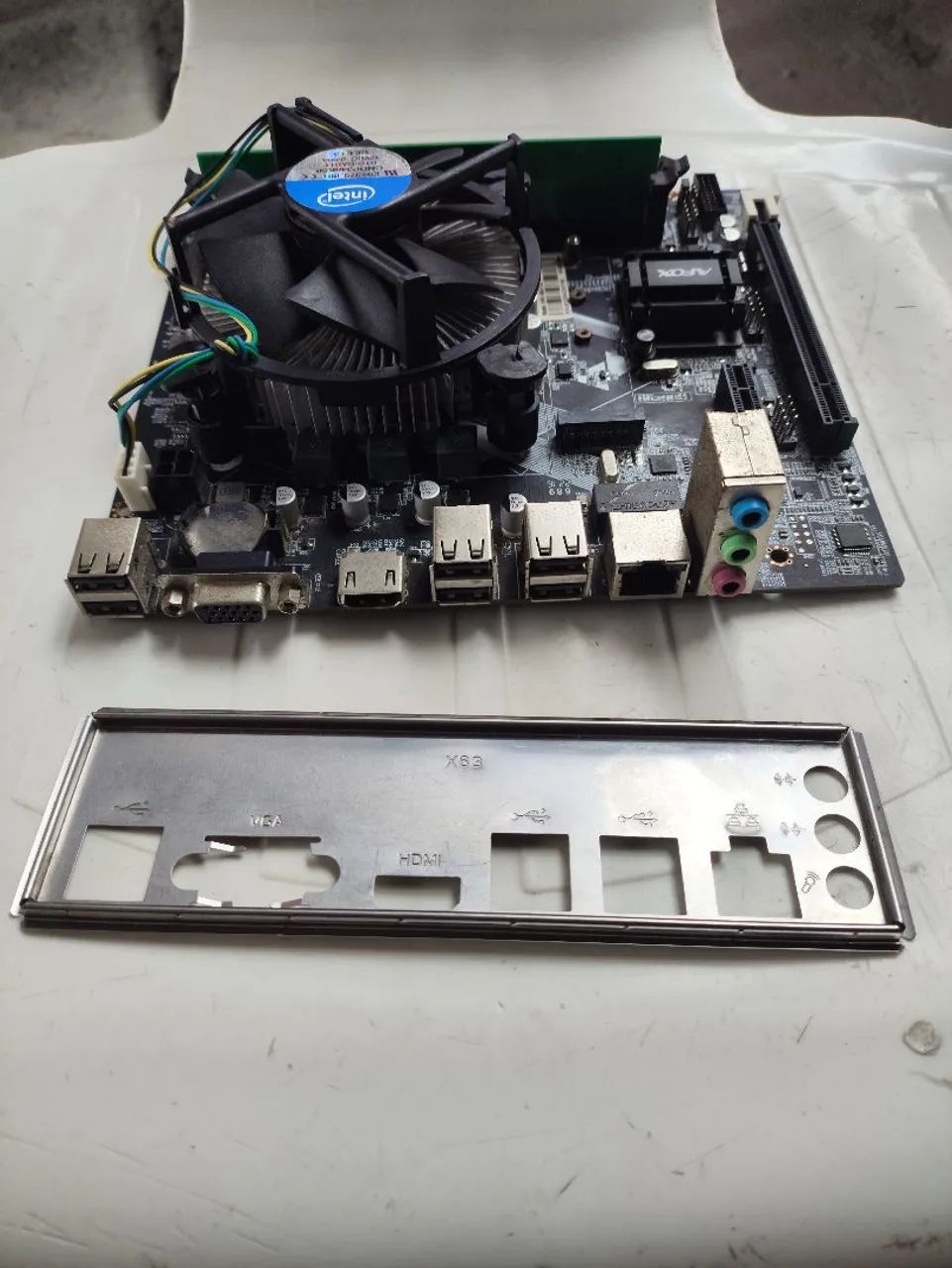 Kit placa mãe Afox DDR3. - Foto 4