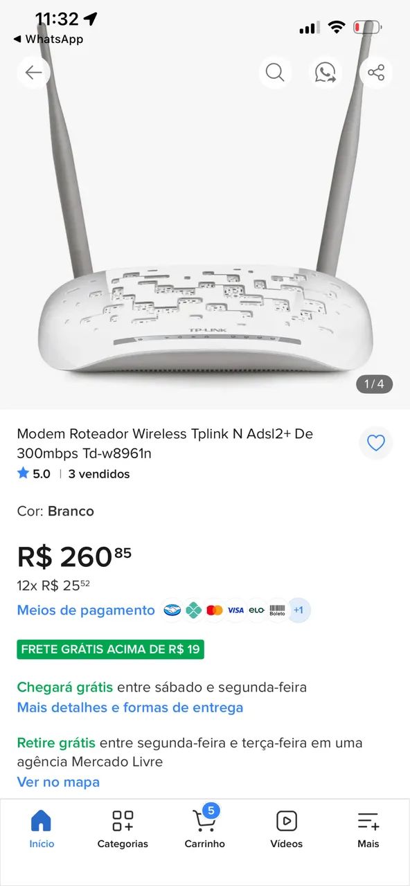 Moden router