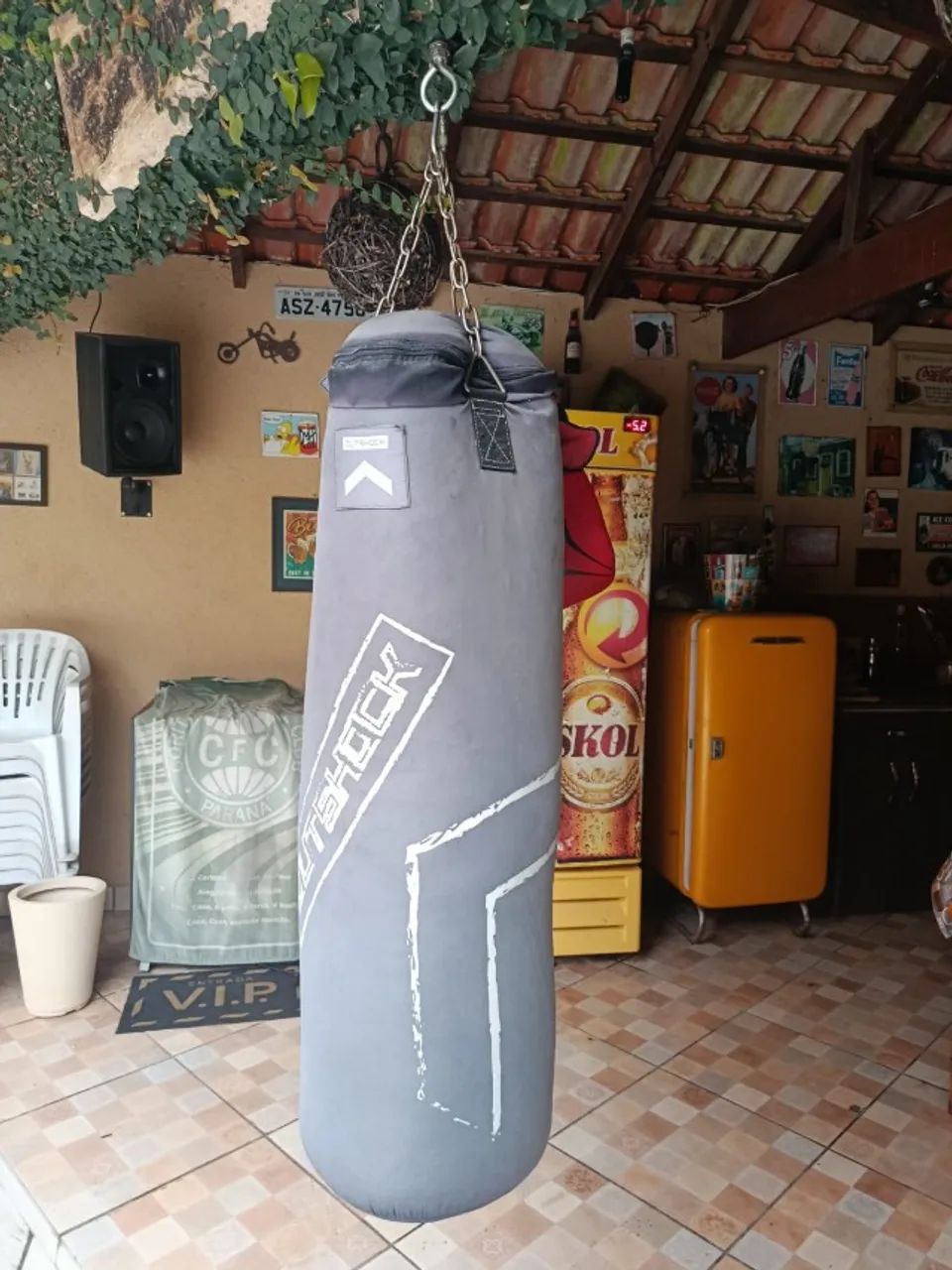Saco de pancada treino