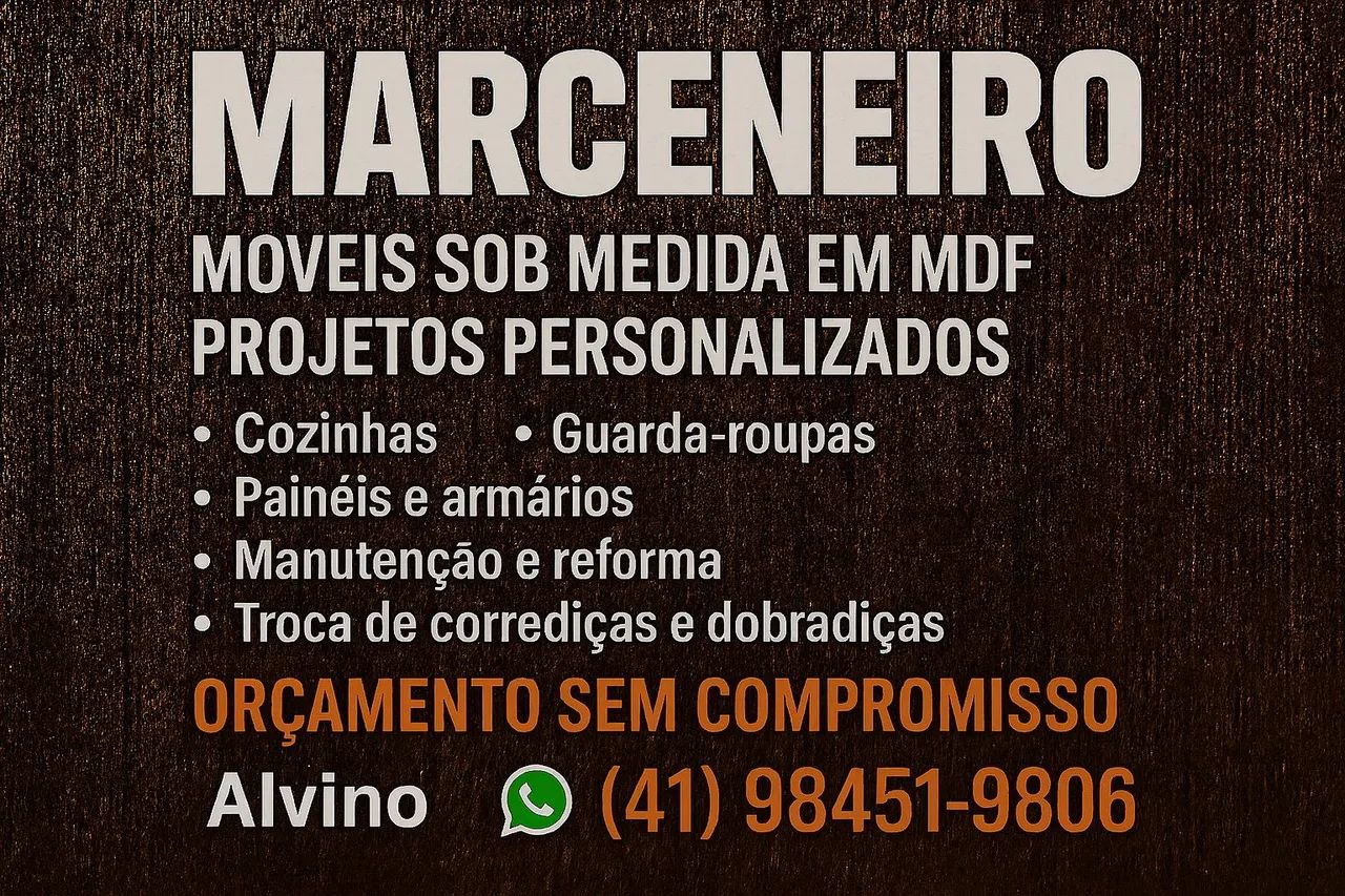 Marceneiro,Móveis sob medida , fabricação , reformas e manutenção  - Foto 4