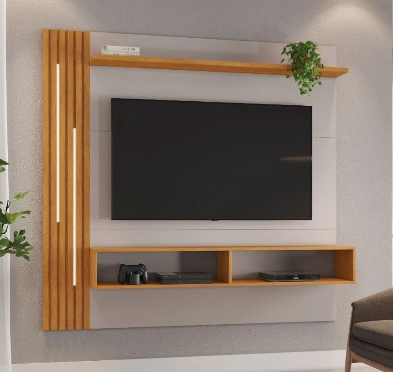 Painel Tokio com Led TV-65! Pronta Entrega!