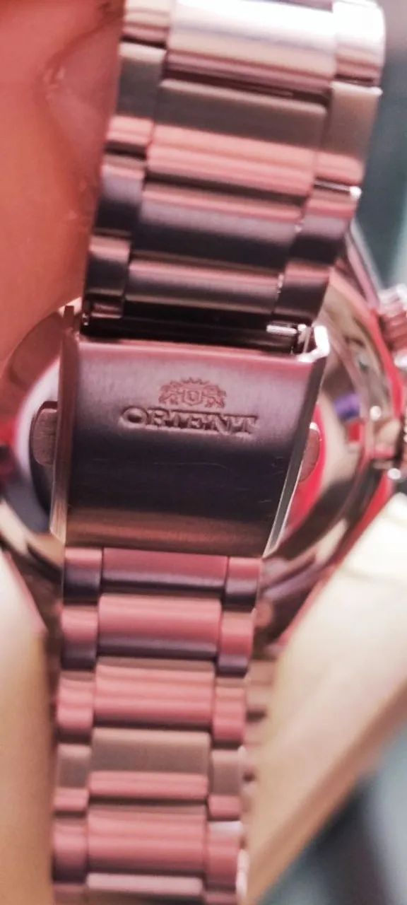 Orient Super King SK Três Estrelas Crystal Automático 22j Revival