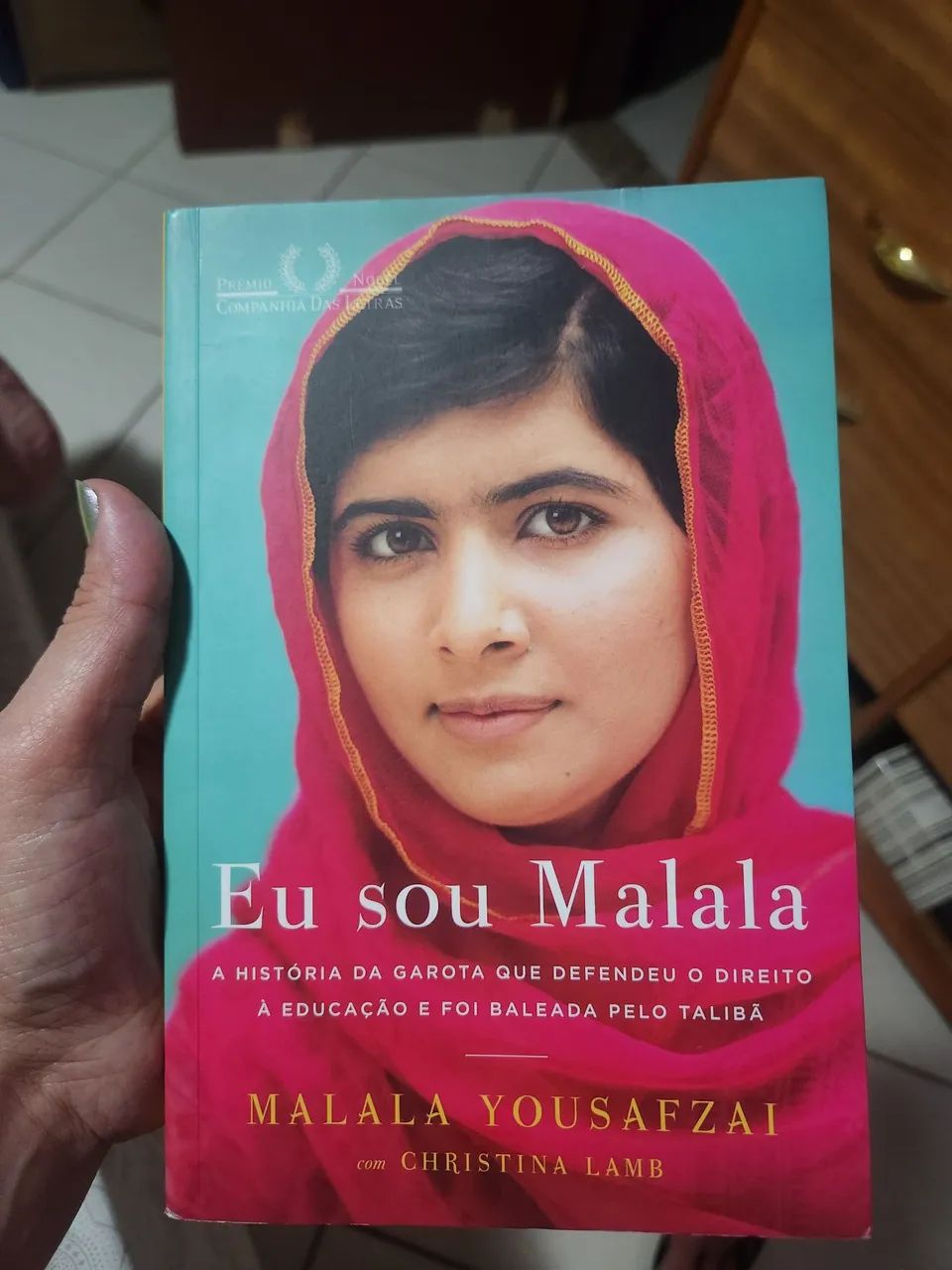 Livro "Eu sou Malala" 