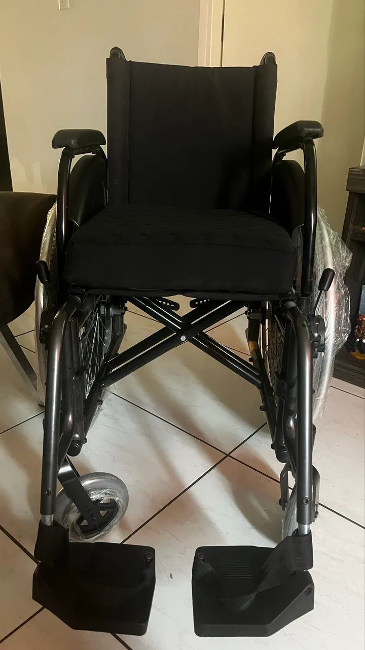 Cadeira de rodas ortobras com assento balance