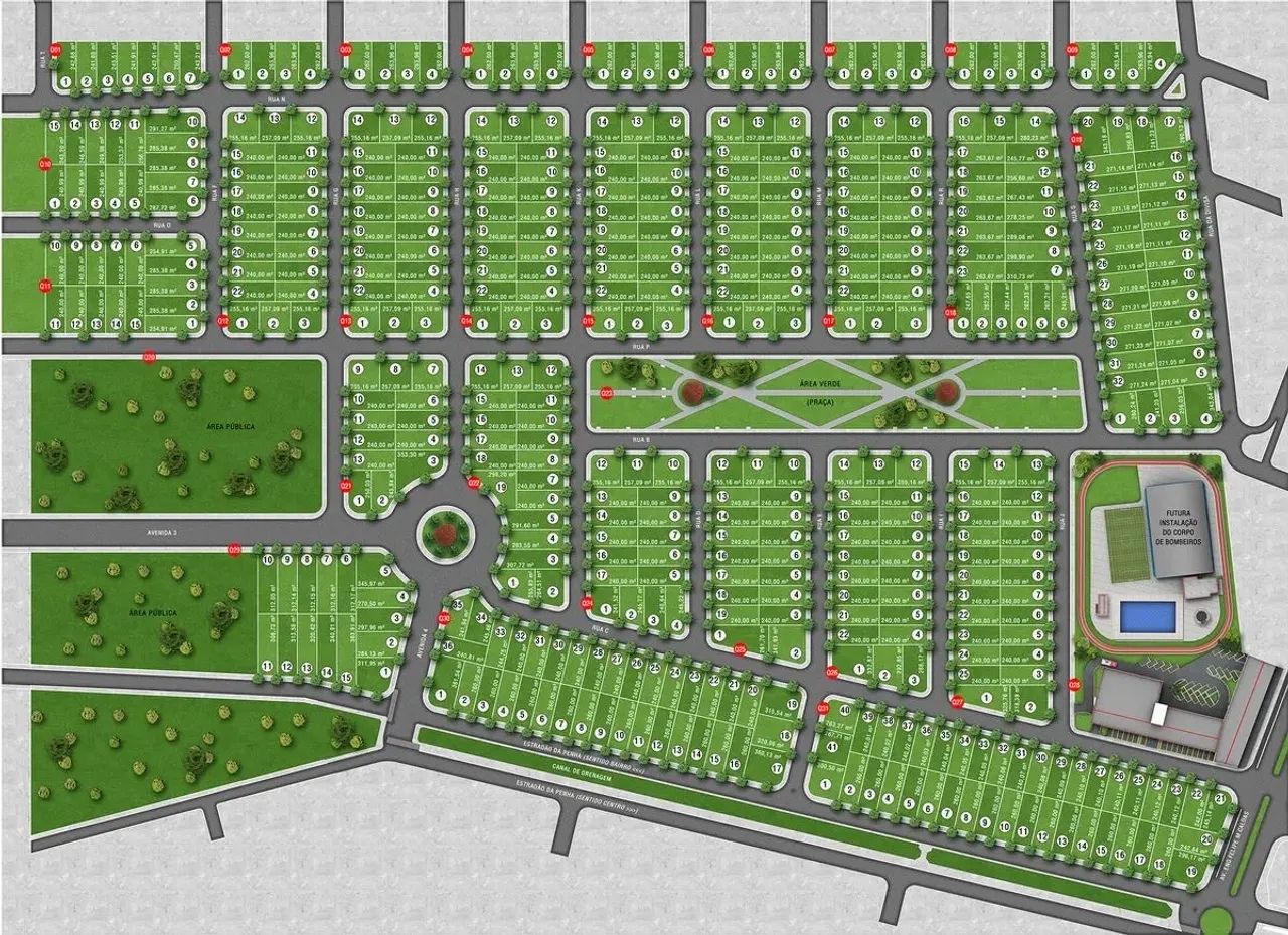 Vendo lotes no parque Boulevard de 240 m no valor de 180 mil - Foto 3