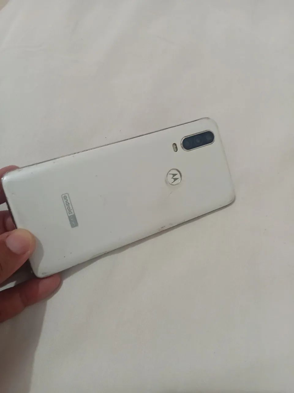 Celular moto on action