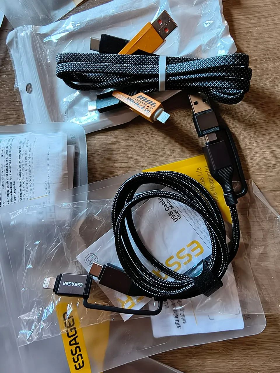 Cabos de carregador para iPhone e Android  - Foto 2