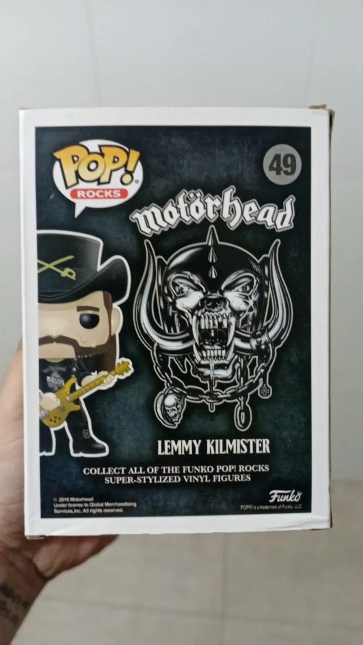 Funko Pop Lemmy Kilmister - Foto 3