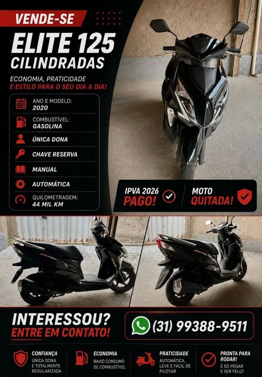 Honda Elite 125  - Foto 3