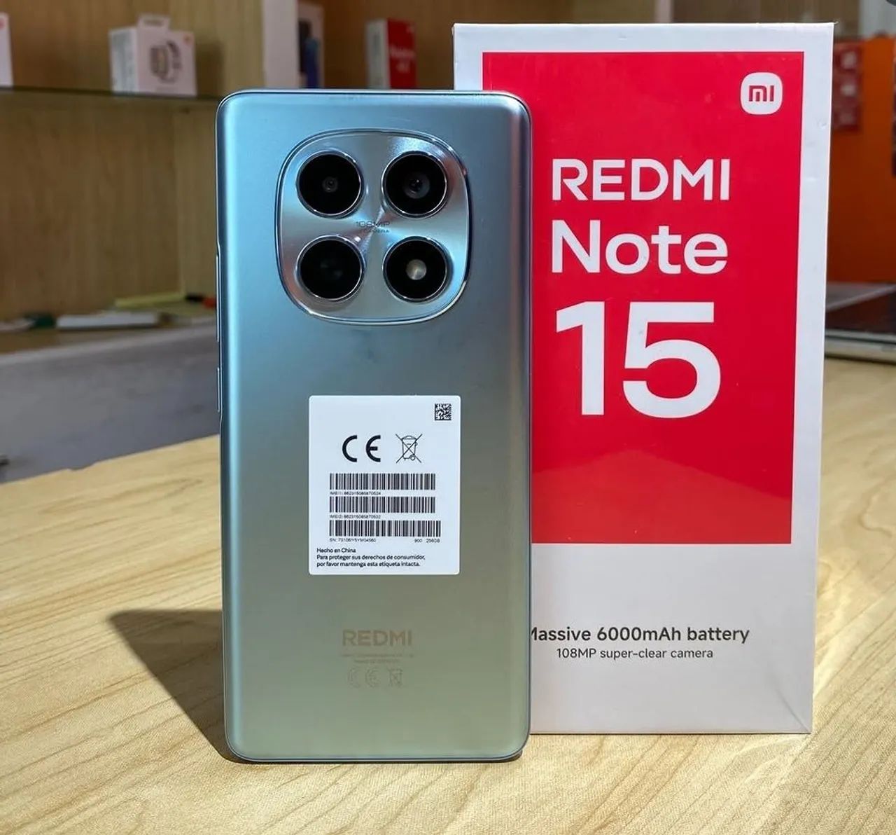 Redmi Note 15 256GB 8GB RAM - Celular moderno com ótimo desempenho