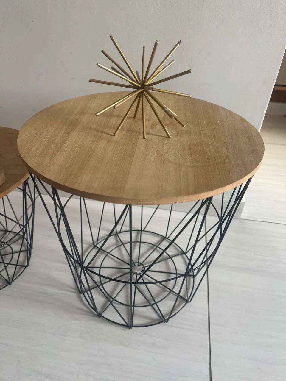 Kit mesinha de apoio para sala  - Foto 2