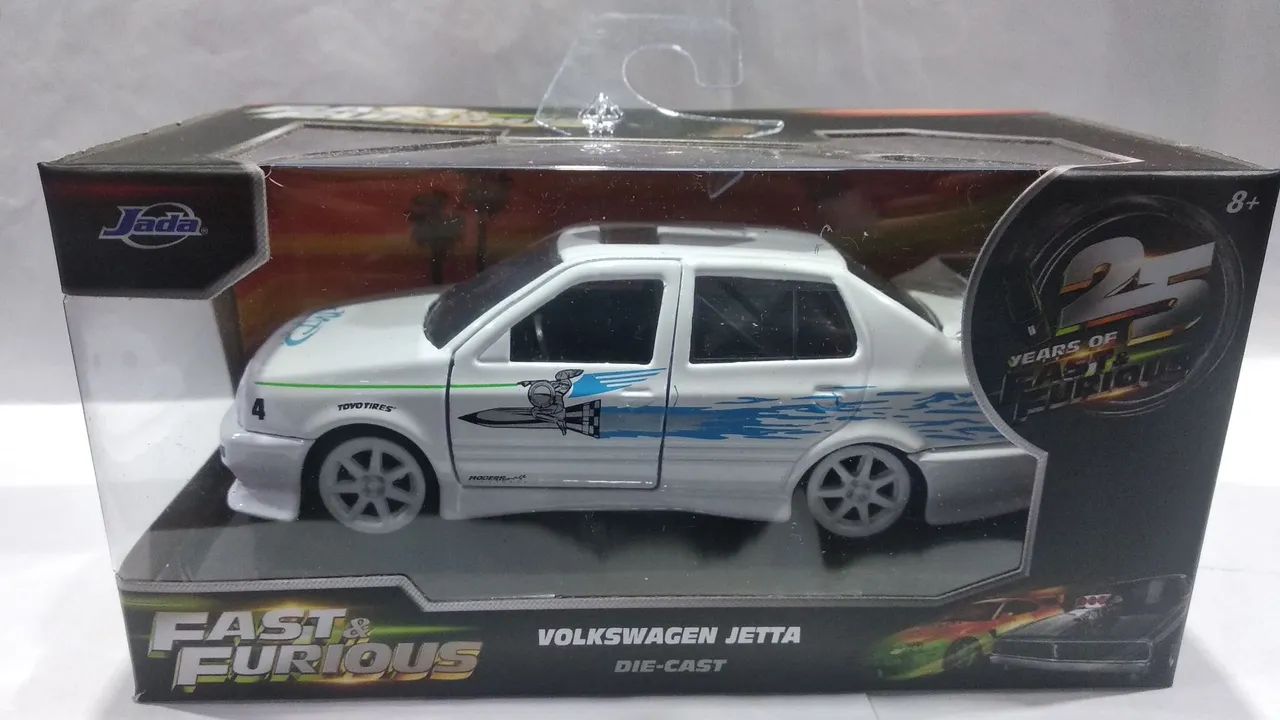 Miniatura Volkswagen Jetta Velozes e furiosos 1:32 Jada - Foto 2