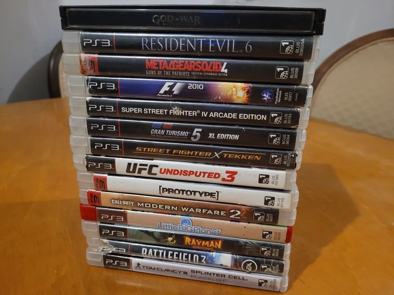 Lote Pack de 14 Jogos Originais PS3 Playstation 3 - Jogos de Vídeo