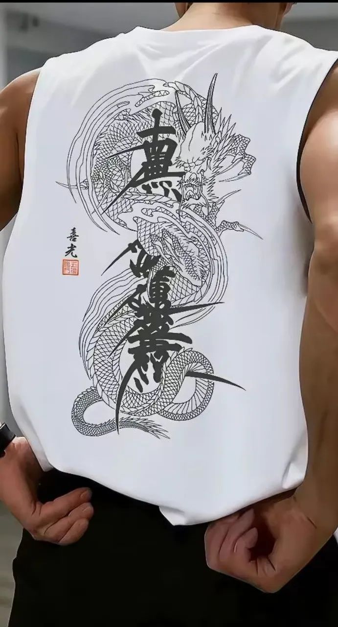 Camiseta regata 100% algodão 