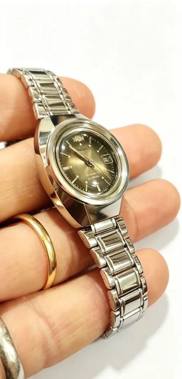 Vendo relógio Orient automático feminino  - Foto 4
