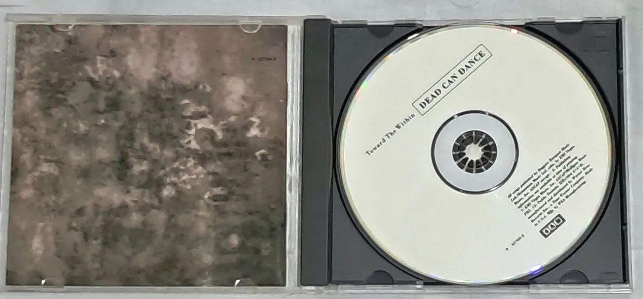 CD DEAD CAN DANCE - Toward The Whitin - Importado - selo 4AD - Foto 3