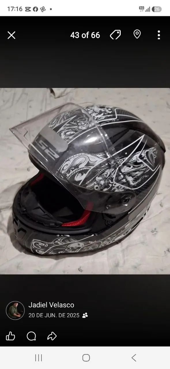 Capacete ls2 - Peças para motos - Jardim Riviera, Franca