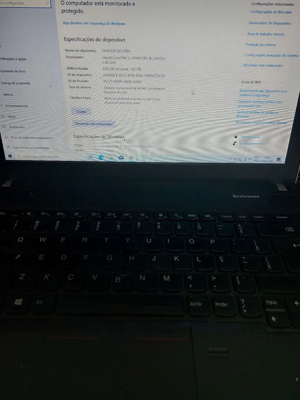 Notebook Lenovo  - Foto 2