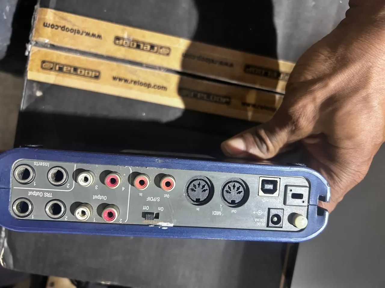 Interface/Placa de Áudio: M-Audio Fast Track Pro - USB MIDI - Foto 3