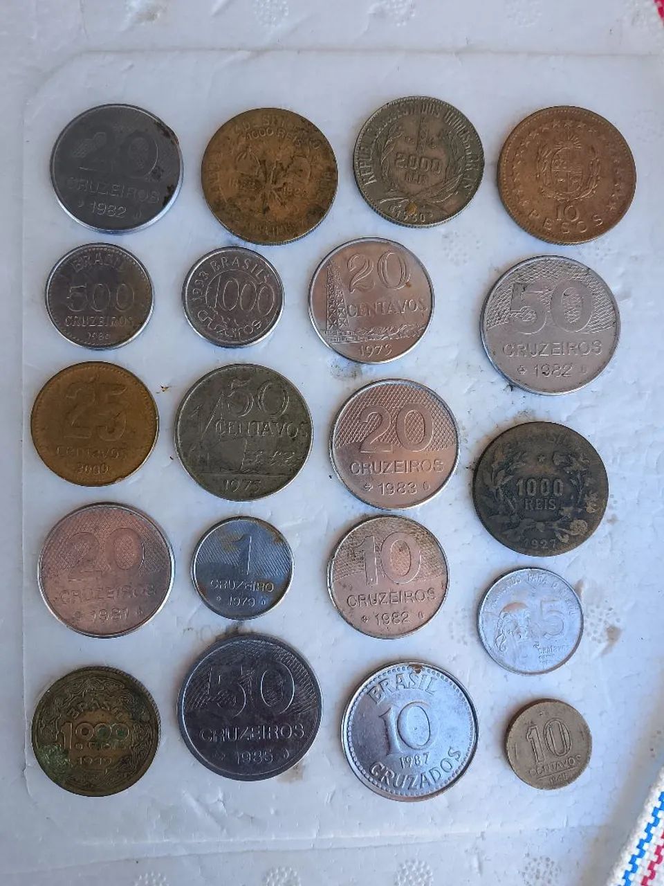 Moedas Antigas - Coleção - Foto 2
