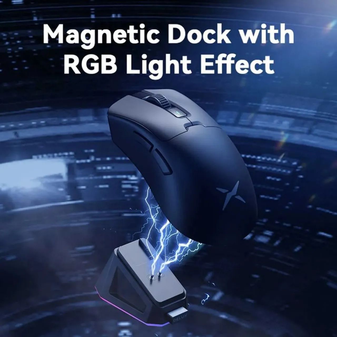 Mouse Gamer sem fio M900 PRO 8K - Foto 2
