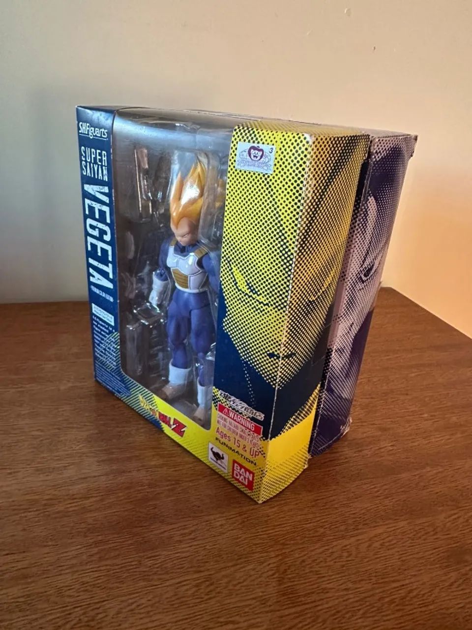 Boneco Dragon Ball Z Sh Figuarts Vegeta PCE 