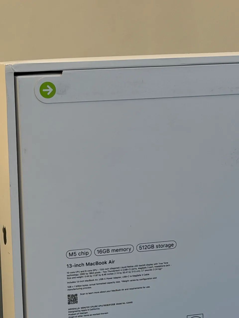 MacBook Air m5 512ssd 16gb Novo Lacrado | Loja Física  - Foto 4