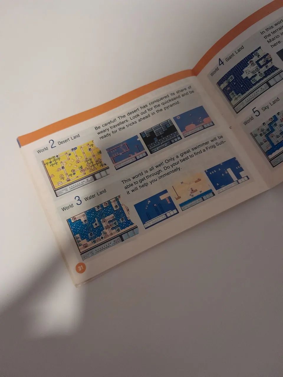Manual super mario bros 3 original  - Foto 3