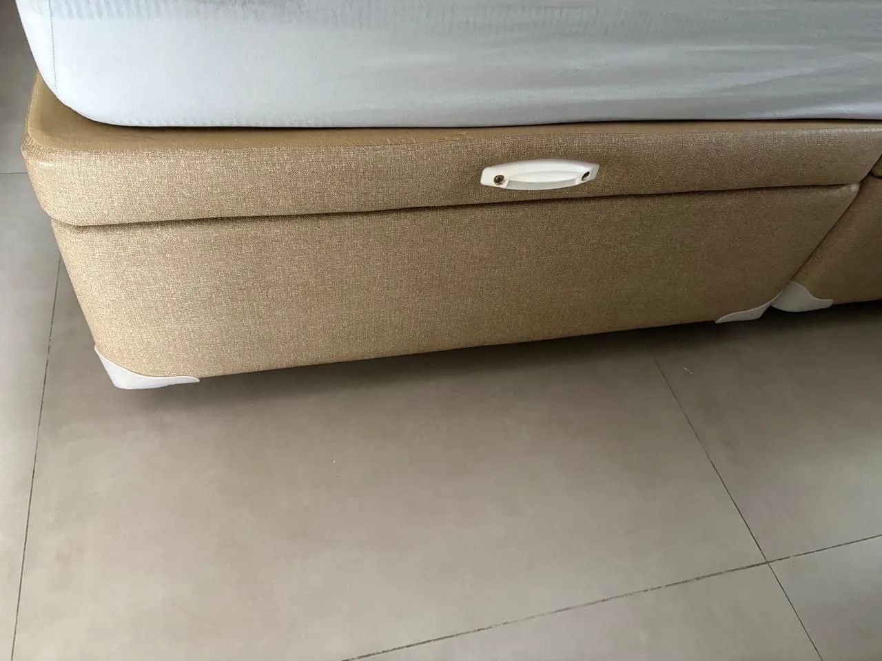 Cama box baú com Colchão King size híbrido de latex com cama box baú  - Foto 5