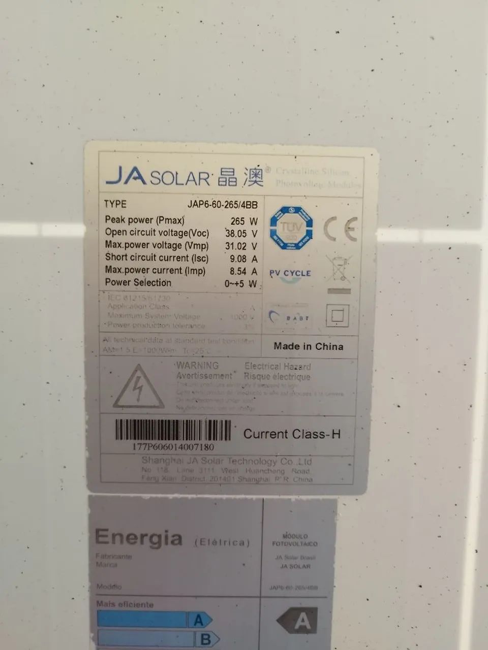 Módulo fotovoltaico  - Foto 2