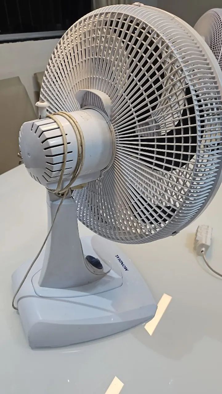 Ventilador mondial 40cm branco - Foto 2
