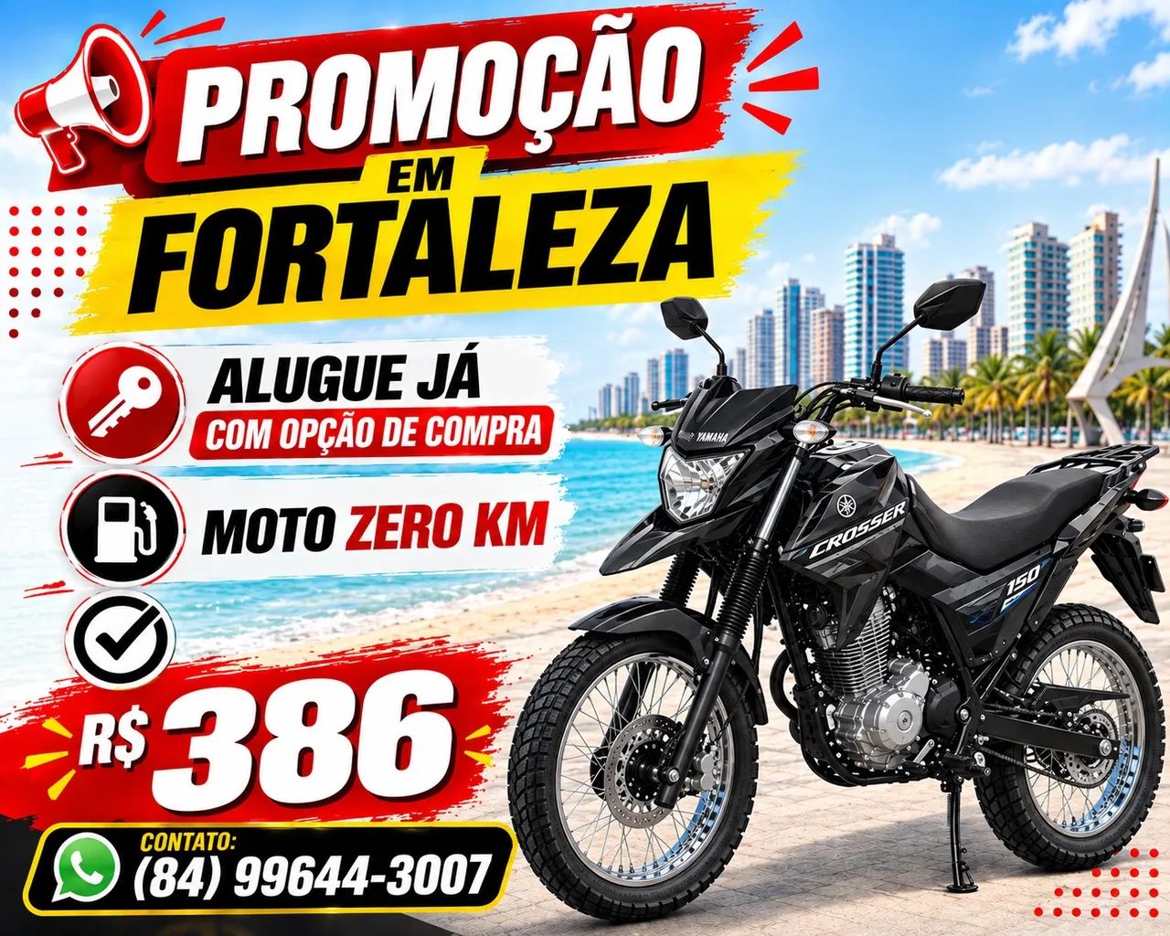Locação com opção de compra!