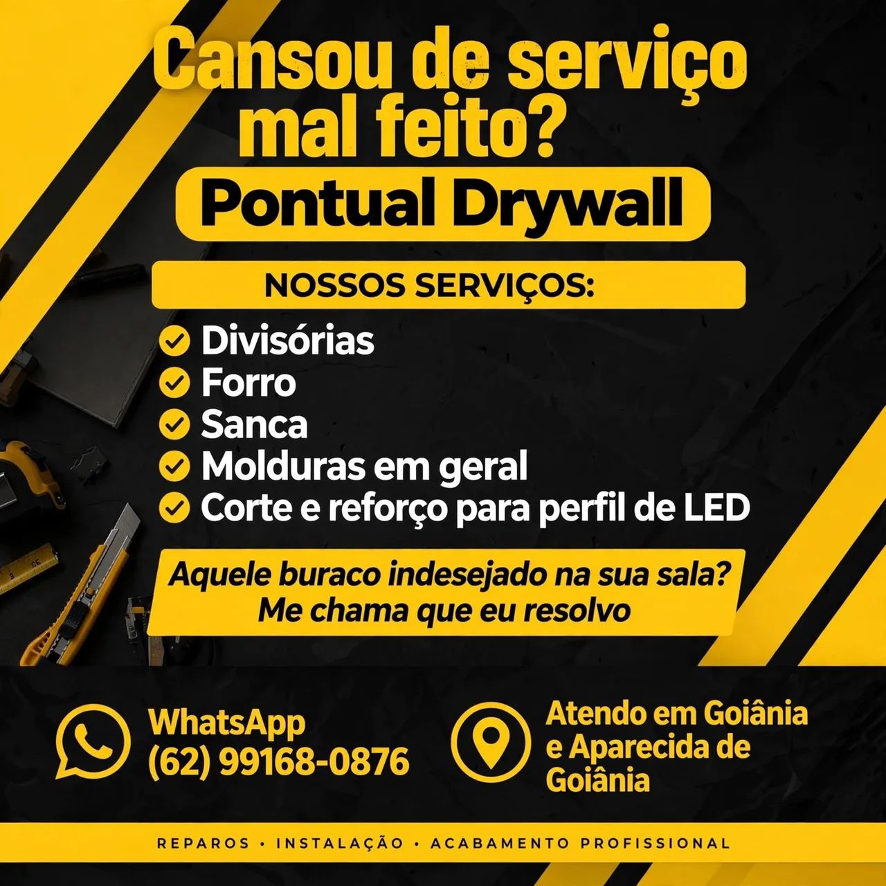 Drywall e gesso em geral 