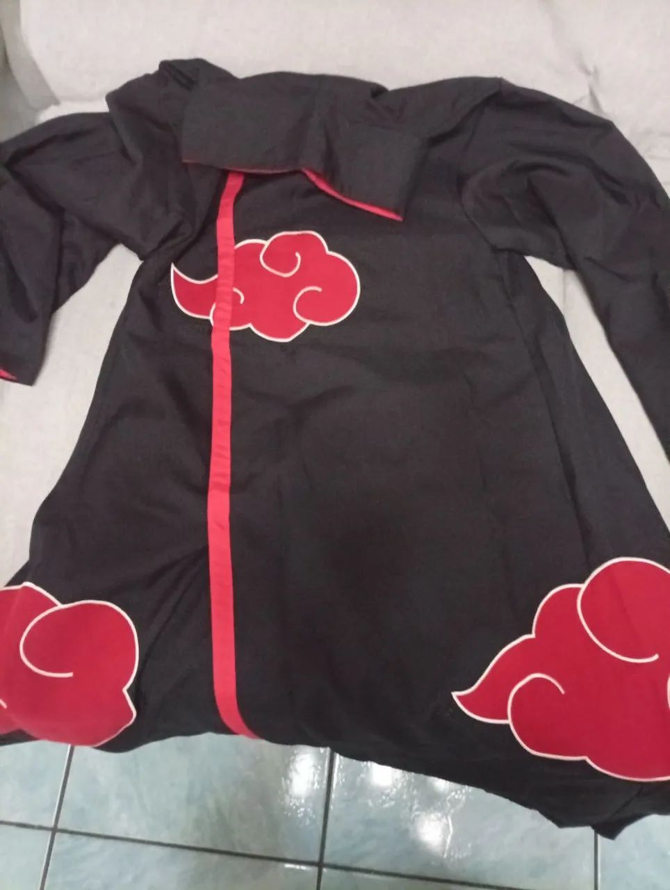 Manto Akatsuki M + Kit de anéis