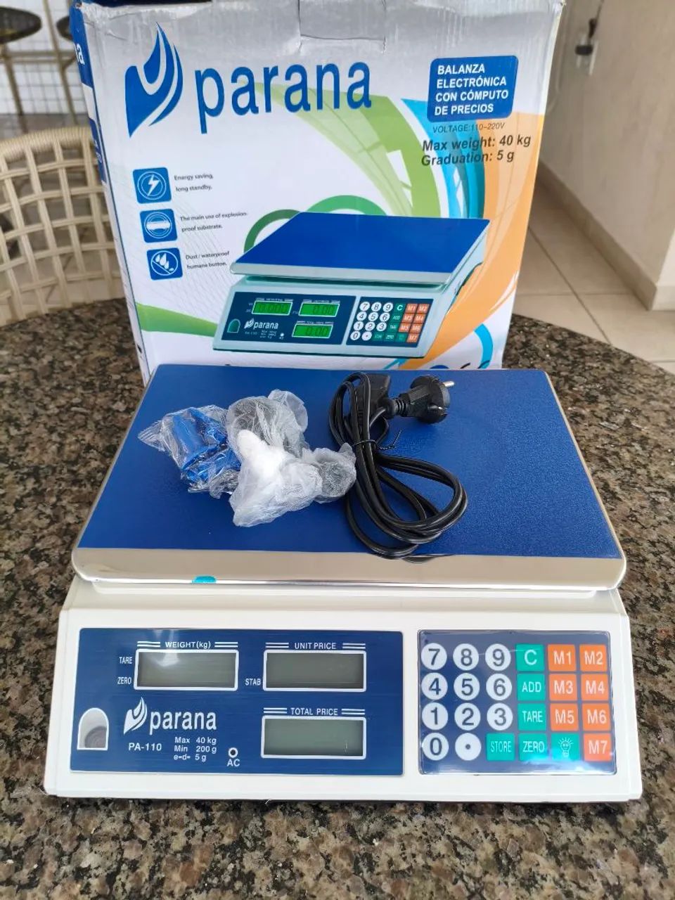 Balança digital 40 kg eletrônica nova  - Foto 2