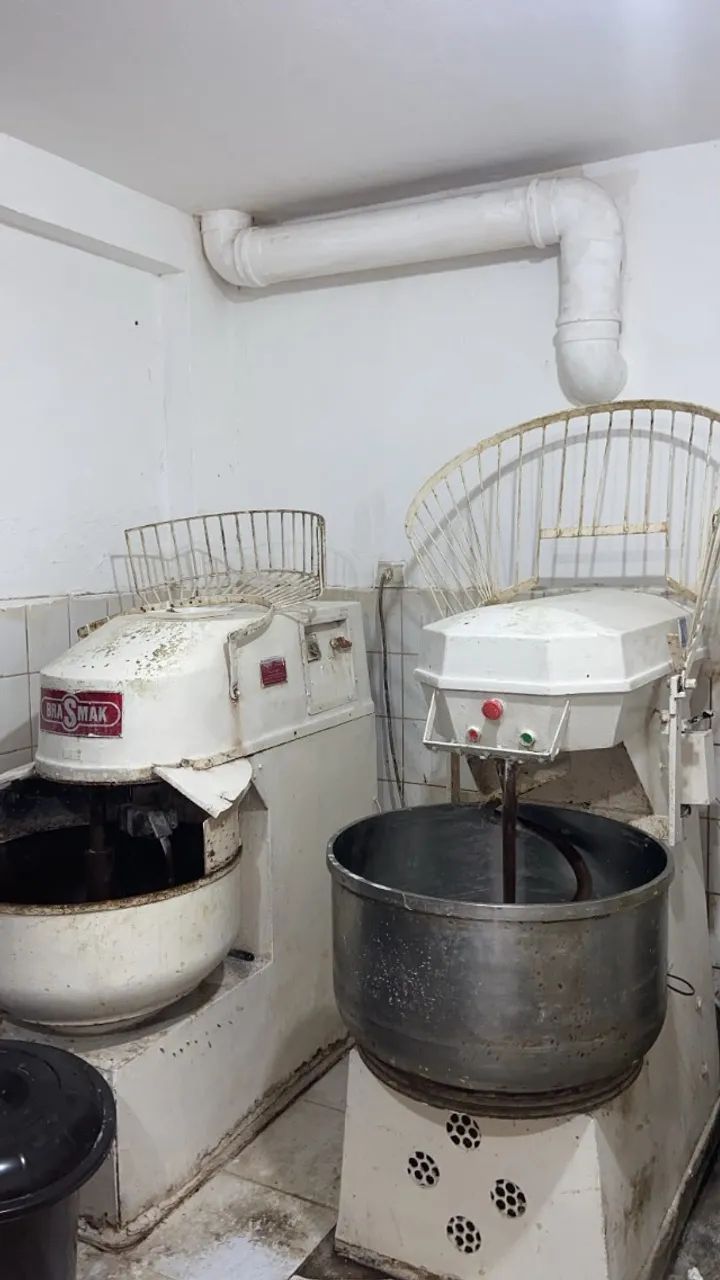 Massadeira industrial de panificação