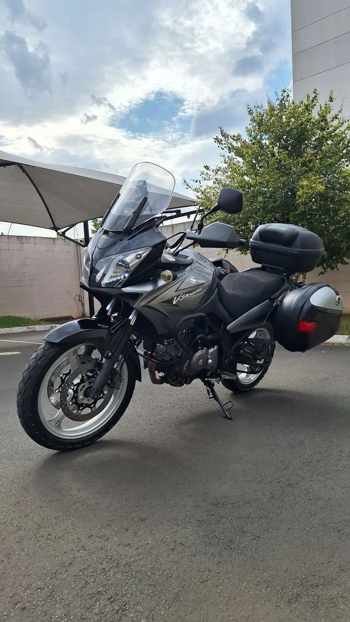 V-STROM DL 650 CINZA 2011 BAIXA KM - Foto 2