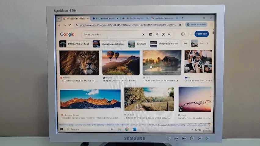 Monitor LCD 15" Samsung 540n em perfeito estado - Foto 3