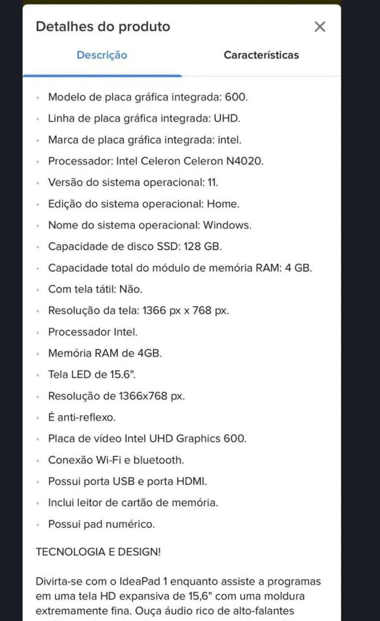 Notebook Lenovo(Troco em Ps4) - Foto 3