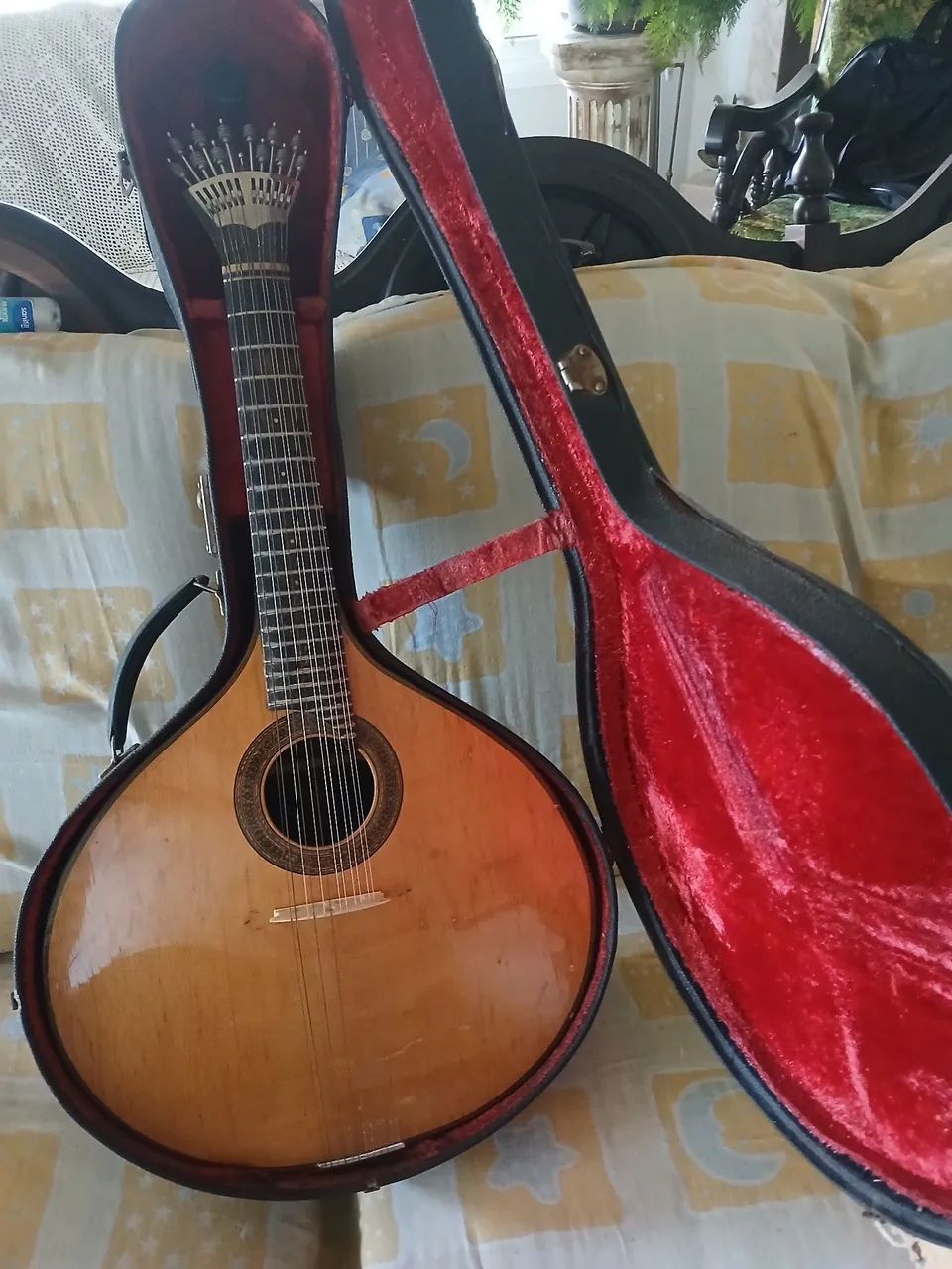 Guitarra Portuguesa !Em perfeitas  condições ! Pertenceu ao grande MAESTRO  Manuel Marques - Foto 2