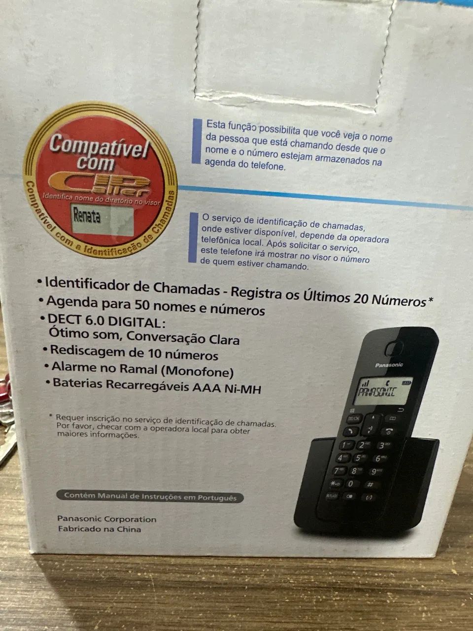 Telefone sem fio digital Panasonic  - Foto 3