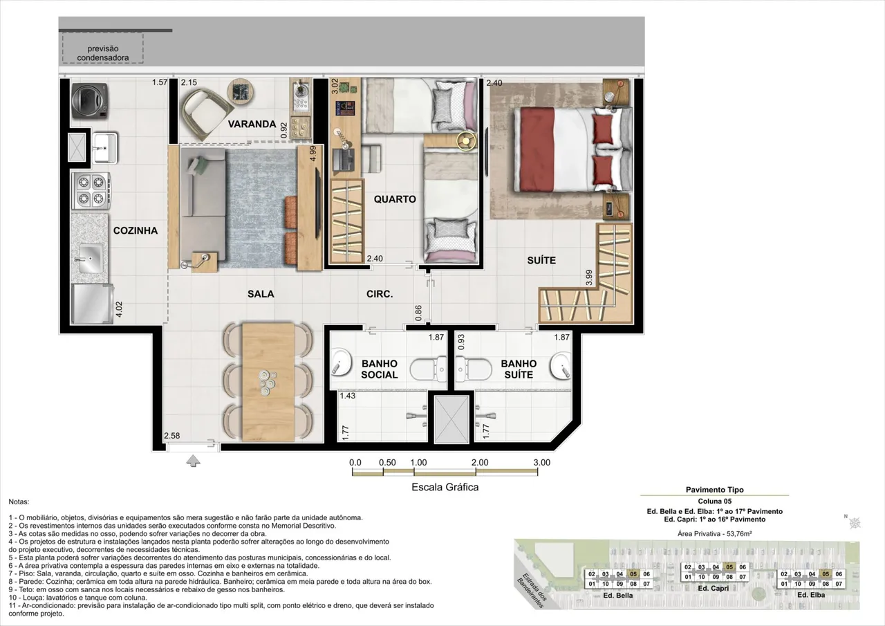 PLANTA 55m²