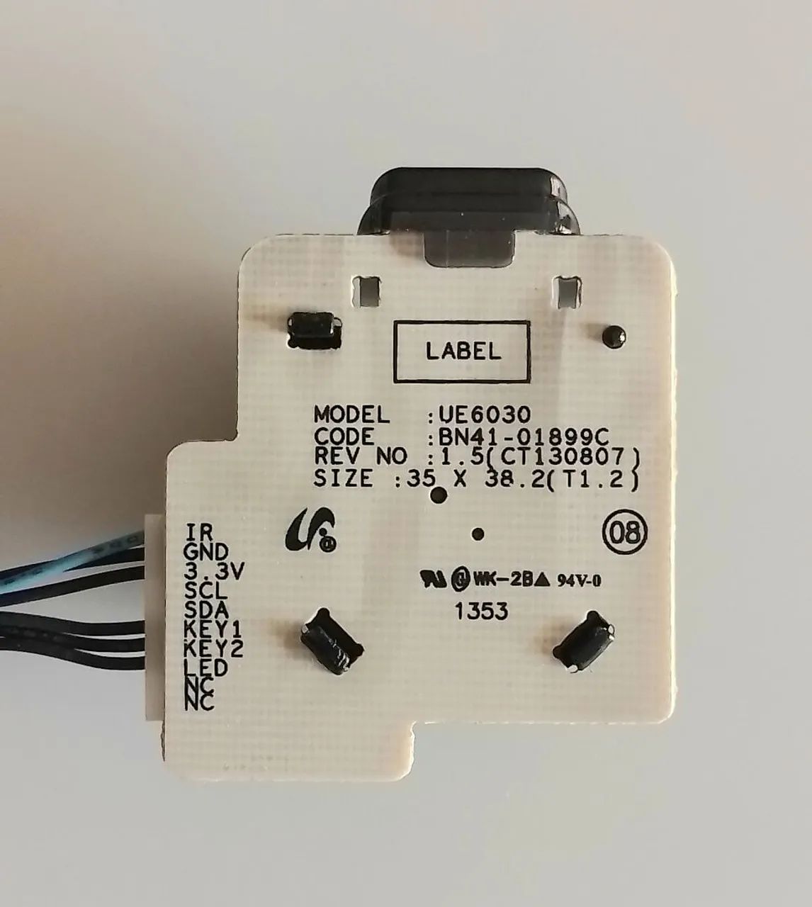 Botão power Sensor Samsung 32" 40" UN40FH5205G BN41-01901 + Cabo Flat - Foto 3