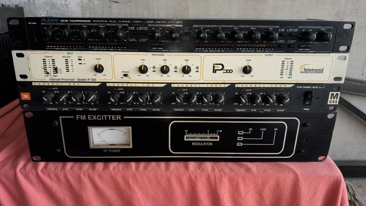Transmissor fm 150 watts compressor + gate e outros  - Foto 2